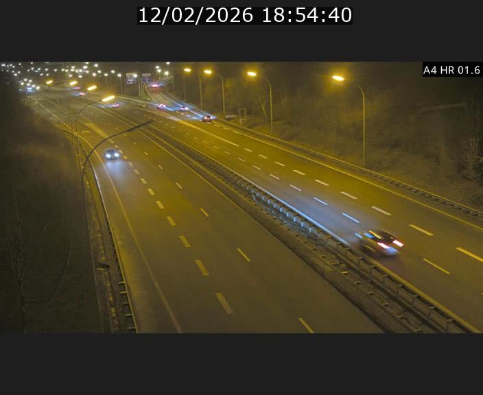 <h2>Info Trafic Luxembourg A4 - BK 1.6 - Croix de Cessange (direction Esch)</h2>