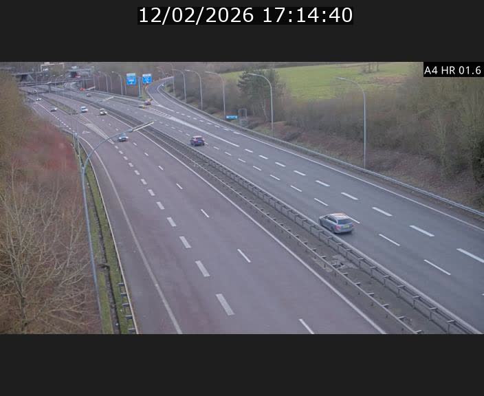 <h2>Info Trafic Luxembourg A4 - BK 1.6 - Croix de Cessange (direction Esch)</h2>