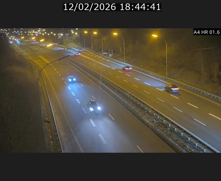 <h2>Info Trafic Luxembourg A4 - BK 1.6 - Croix de Cessange (direction Esch)</h2>