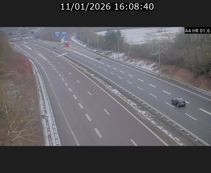 <h2>Info Trafic Luxembourg A4 - BK 1.6 - Croix de Cessange (direction Esch)</h2>