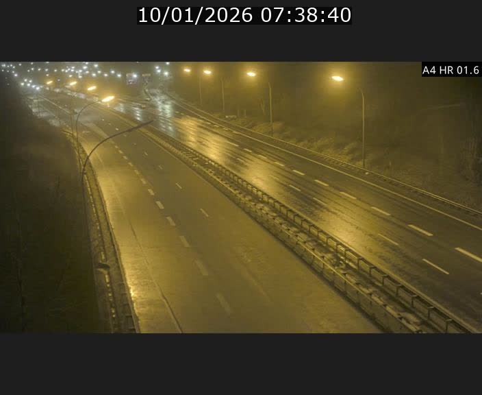 <h2>Info Trafic Luxembourg A4 - BK 1.6 - Croix de Cessange (direction Esch)</h2>