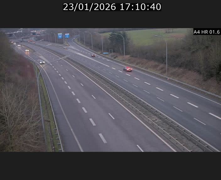 <h2>Info Trafic Luxembourg A4 - BK 1.6 - Croix de Cessange (direction Esch)</h2>