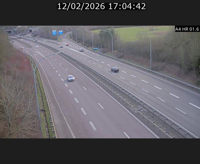 <h2>Info Trafic Luxembourg A4 - BK 1.6 - Croix de Cessange (direction Esch)</h2>