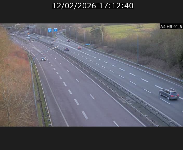 <h2>Info Trafic Luxembourg A4 - BK 1.6 - Croix de Cessange (direction Esch)</h2>