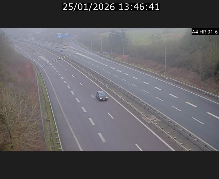 <h2>Info Trafic Luxembourg A4 - BK 1.6 - Croix de Cessange (direction Esch)</h2>