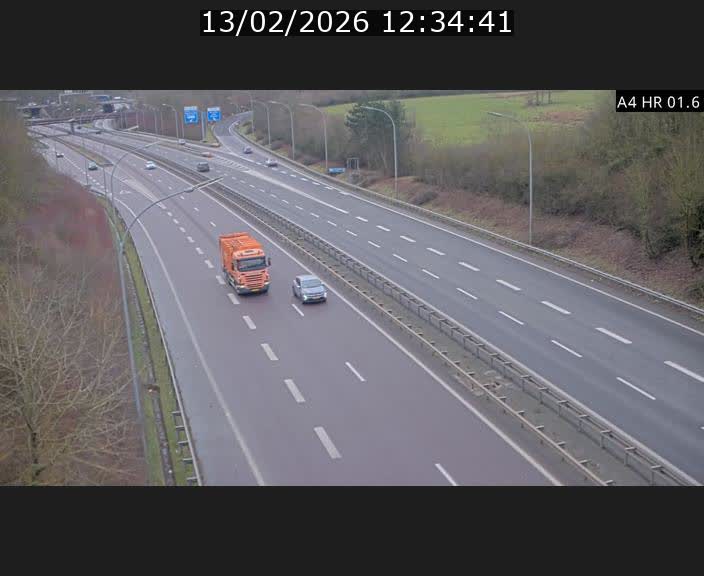 <h2>Info Trafic Luxembourg A4 - BK 1.6 - Croix de Cessange (direction Esch)</h2>