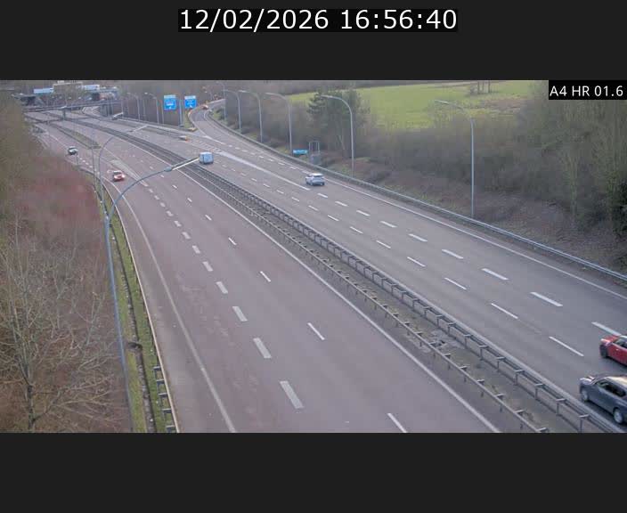 <h2>Info Trafic Luxembourg A4 - BK 1.6 - Croix de Cessange (direction Esch)</h2>