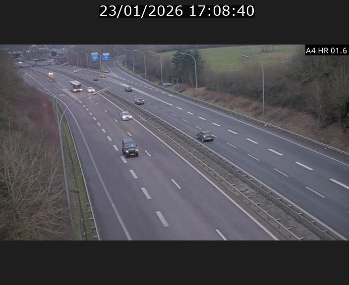 <h2>Info Trafic Luxembourg A4 - BK 1.6 - Croix de Cessange (direction Esch)</h2>