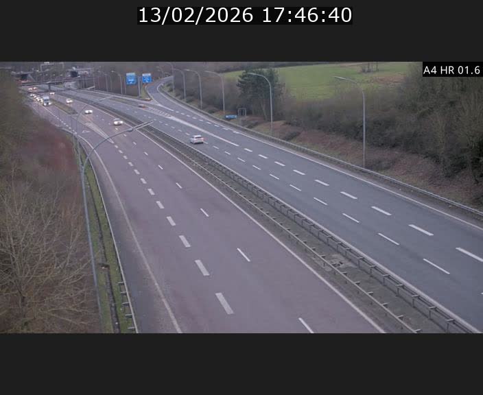 <h2>Info Trafic Luxembourg A4 - BK 1.6 - Croix de Cessange (direction Esch)</h2>