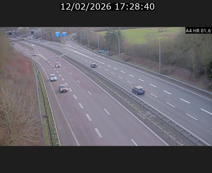 <h2>Info Trafic Luxembourg A4 - BK 1.6 - Croix de Cessange (direction Esch)</h2>