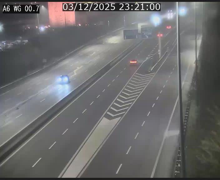 <h2>Traffic live webcam Luxembourg Croix de Cessange - A6 - BK 0.7 - direction A3 France</h2>