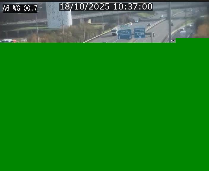 <h2>Traffic live webcam Luxembourg Croix de Cessange - A6 - BK 0.7 - direction A3 France</h2>