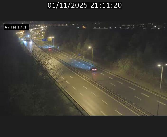 <h2>Caméra trafic Luxembourg - A7, Merscherbierg direction Mersch</h2>