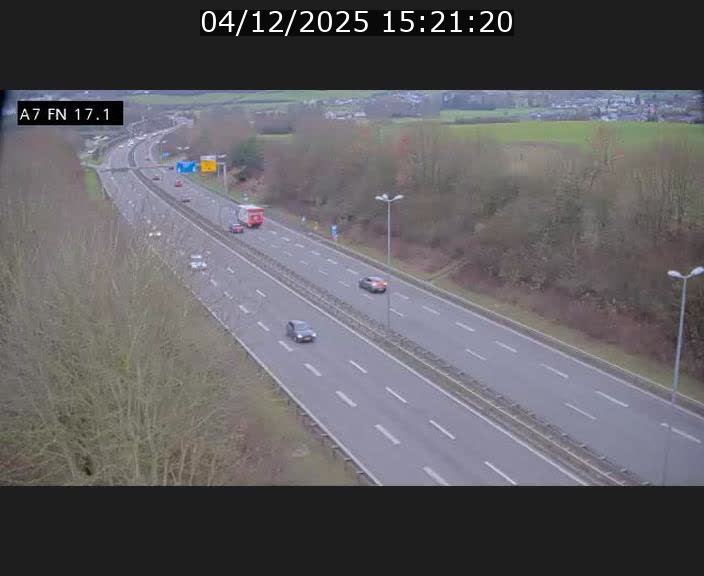 <h2>Caméra trafic Luxembourg - A7, Merscherbierg direction Mersch</h2>