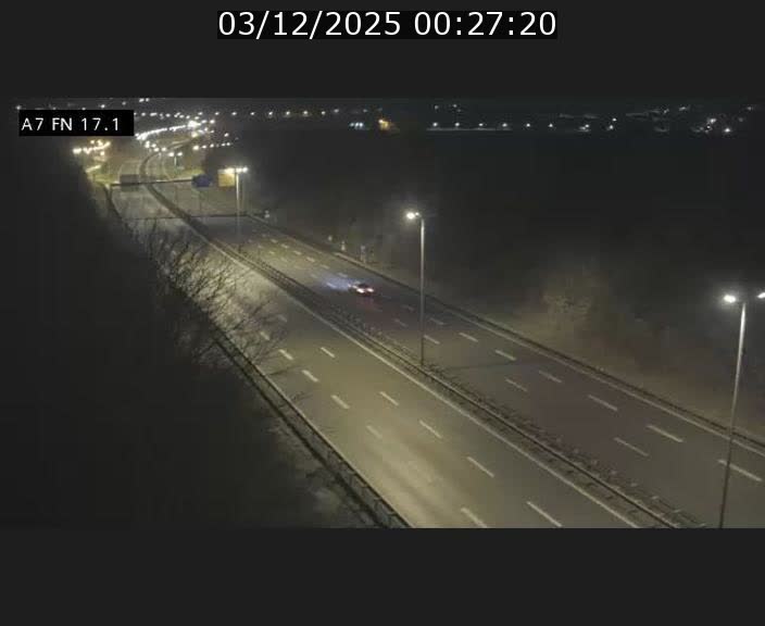 <h2>Caméra trafic Luxembourg - A7, Merscherbierg direction Mersch</h2>