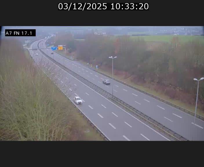 <h2>Caméra trafic Luxembourg - A7, Merscherbierg direction Mersch</h2>