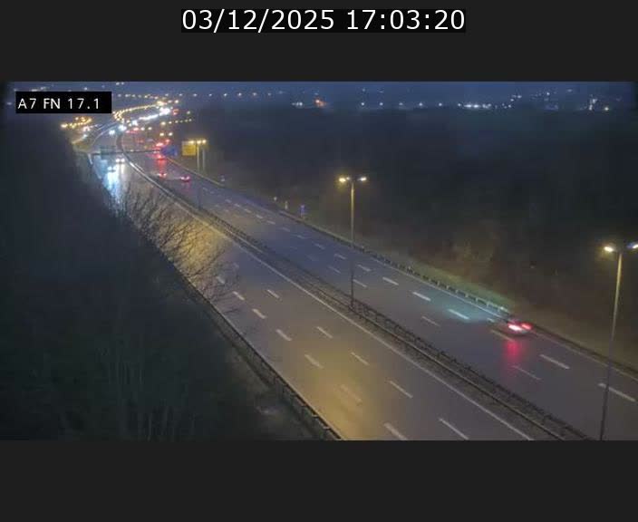 <h2>Caméra trafic Luxembourg - A7, Merscherbierg direction Mersch</h2>