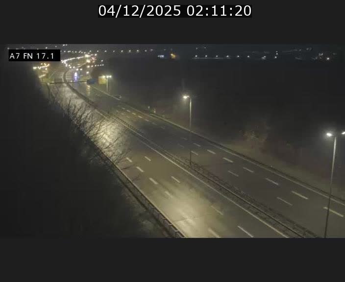 Caméra trafic Luxembourg - A7, Merscherbierg direction Mersch