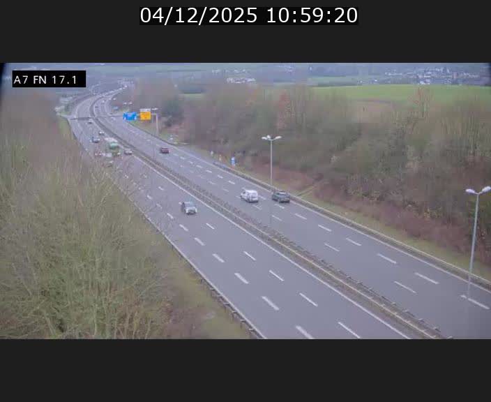 <h2>Caméra trafic Luxembourg - A7, Merscherbierg direction Mersch</h2>