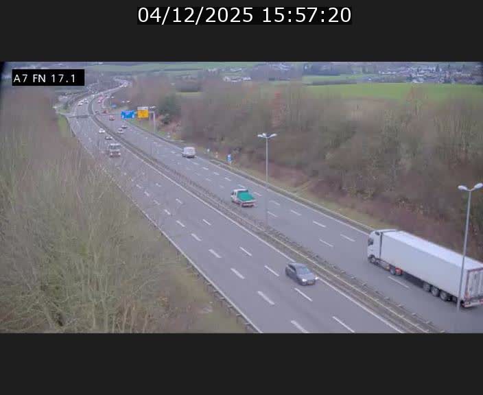 <h2>Caméra trafic Luxembourg - A7, Merscherbierg direction Mersch</h2>