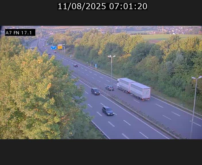 <h2>Caméra trafic Luxembourg - A7, Merscherbierg direction Mersch</h2>