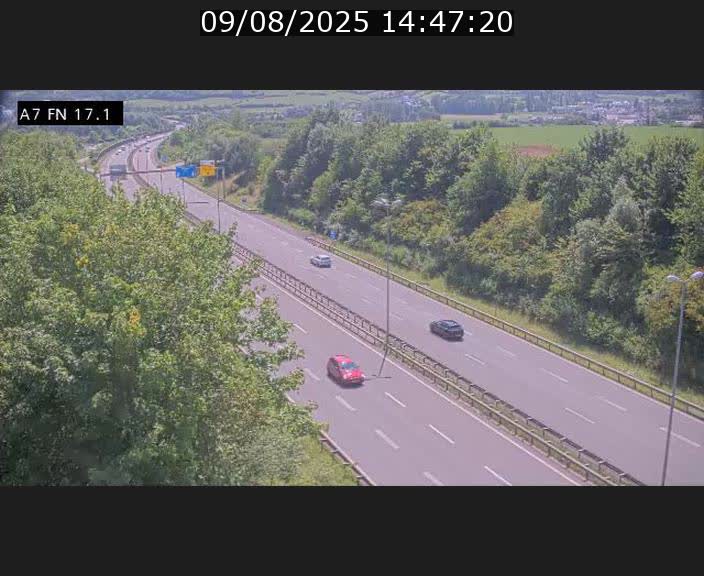<h2>Caméra trafic Luxembourg - A7, Merscherbierg direction Mersch</h2>