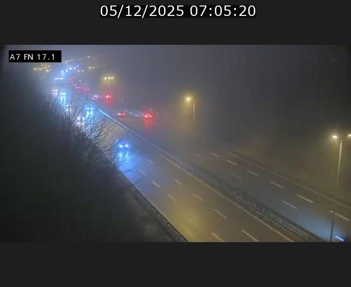 <h2>Caméra trafic Luxembourg - A7, Merscherbierg direction Mersch</h2>