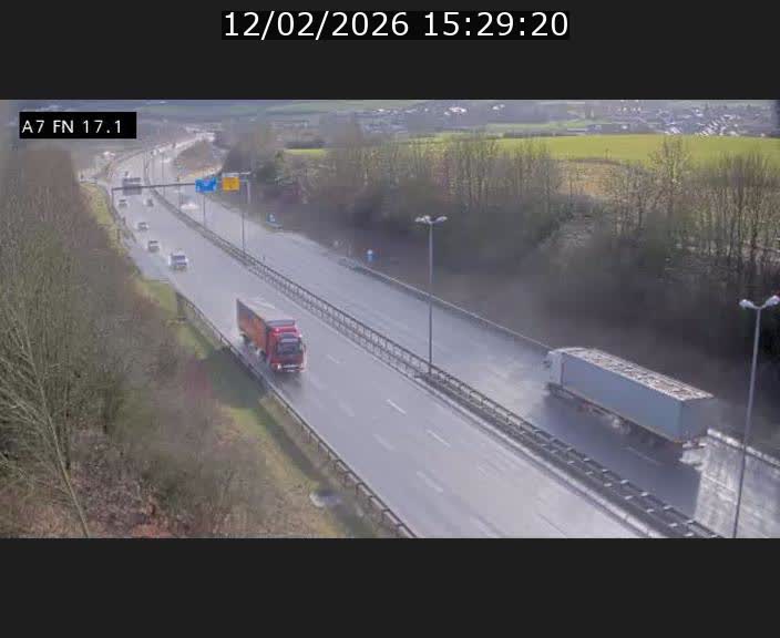 <h2>Caméra trafic Luxembourg - A7, Merscherbierg direction Mersch</h2>