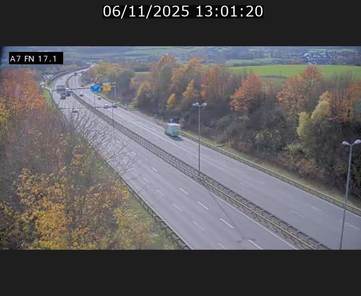 <h2>Caméra trafic Luxembourg - A7, Merscherbierg direction Mersch</h2>