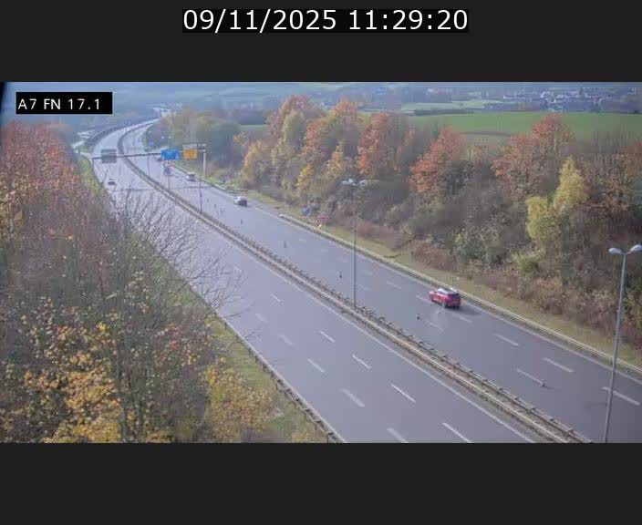 <h2>Caméra trafic Luxembourg - A7, Merscherbierg direction Mersch</h2>