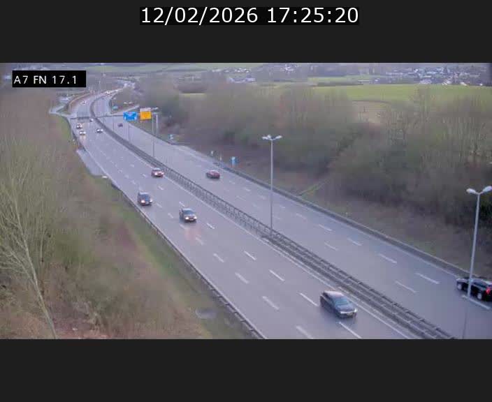 <h2>Caméra trafic Luxembourg - A7, Merscherbierg direction Mersch</h2>