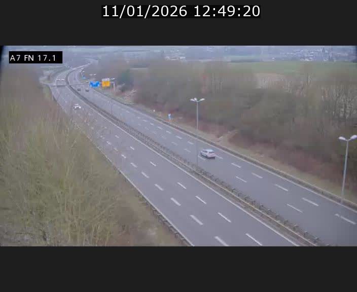 <h2>Caméra trafic Luxembourg - A7, Merscherbierg direction Mersch</h2>