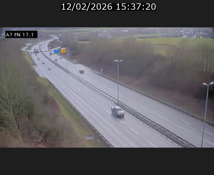 <h2>Caméra trafic Luxembourg - A7, Merscherbierg direction Mersch</h2>