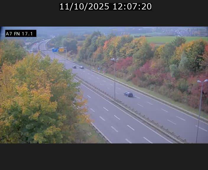 <h2>Caméra trafic Luxembourg - A7, Merscherbierg direction Mersch</h2>