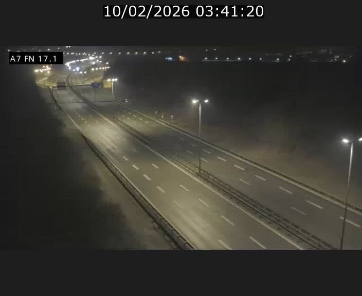 Caméra trafic Luxembourg - A7, Merscherbierg direction Mersch