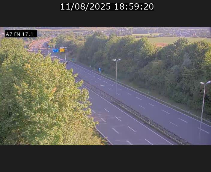 <h2>Caméra trafic Luxembourg - A7, Merscherbierg direction Mersch</h2>