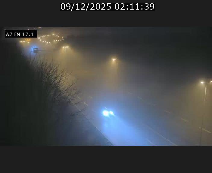 Caméra trafic Luxembourg - A7, Merscherbierg direction Mersch