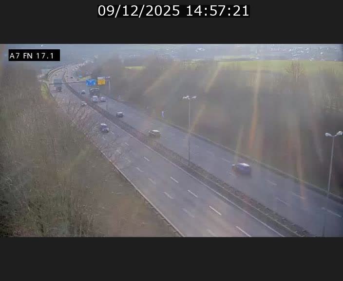 Caméra trafic Luxembourg - A7, Merscherbierg direction Mersch