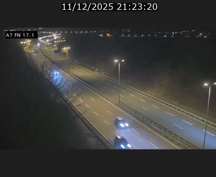 Caméra trafic Luxembourg - A7, Merscherbierg direction Mersch