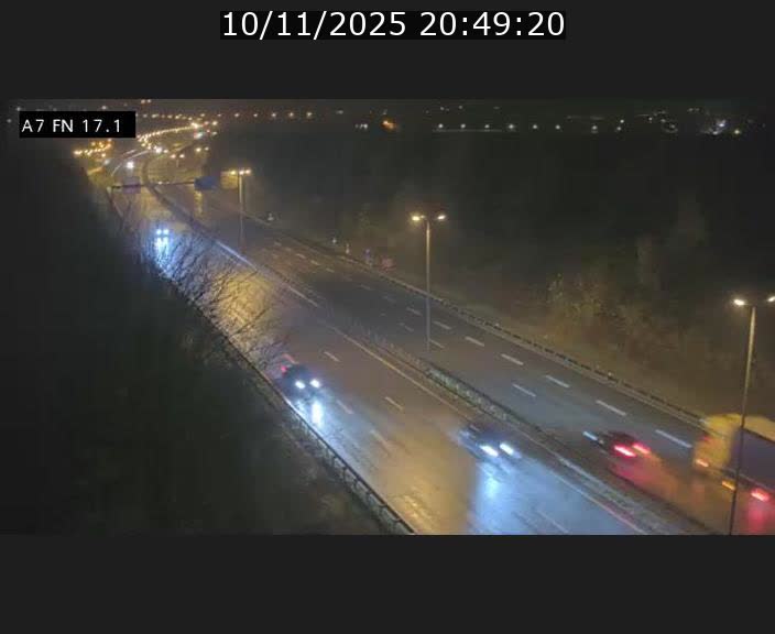 Caméra trafic Luxembourg - A7, Merscherbierg direction Mersch