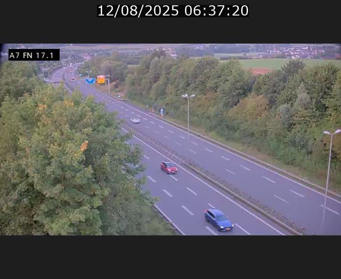 <h2>Caméra trafic Luxembourg - A7, Merscherbierg direction Mersch</h2>