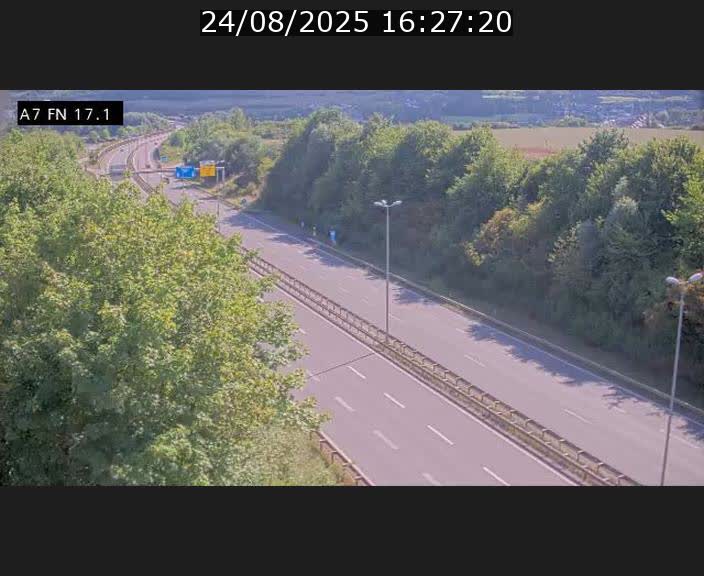 <h2>Caméra trafic Luxembourg - A7, Merscherbierg direction Mersch</h2>