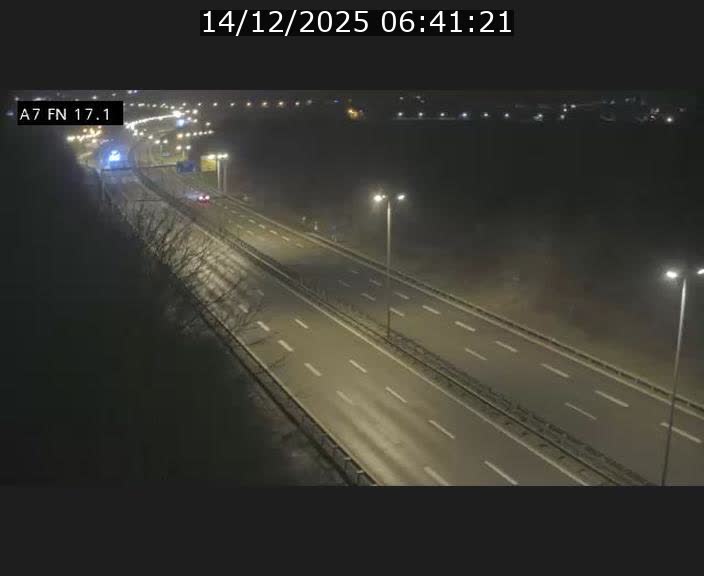 Caméra trafic Luxembourg - A7, Merscherbierg direction Mersch