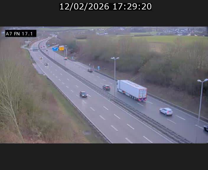 <h2>Caméra trafic Luxembourg - A7, Merscherbierg direction Mersch</h2>