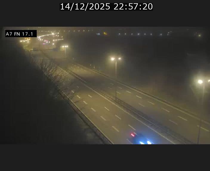 Caméra trafic Luxembourg - A7, Merscherbierg direction Mersch