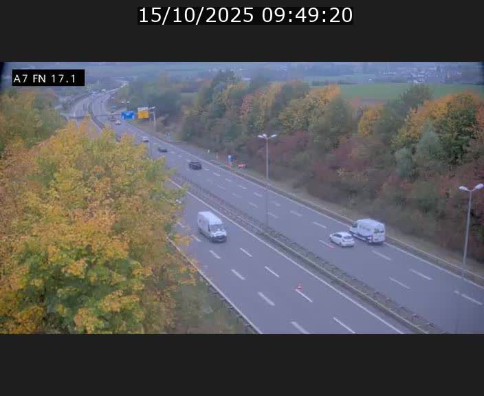 <h2>Caméra trafic Luxembourg - A7, Merscherbierg direction Mersch</h2>