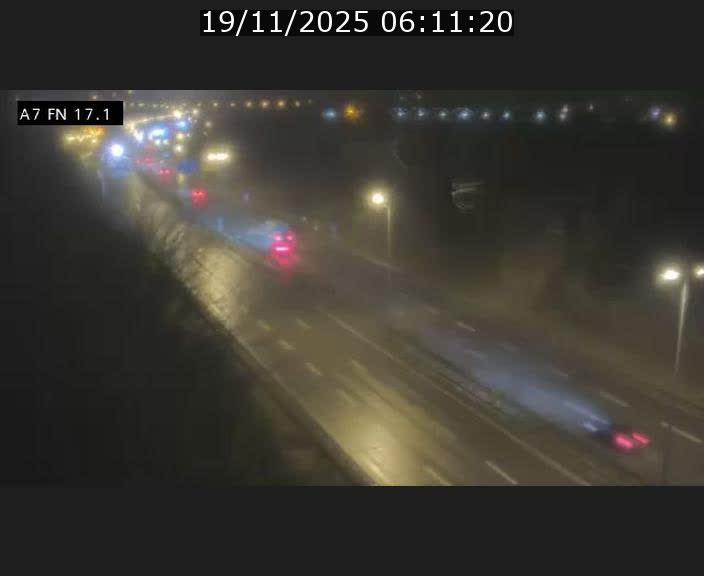 Caméra trafic Luxembourg - A7, Merscherbierg direction Mersch