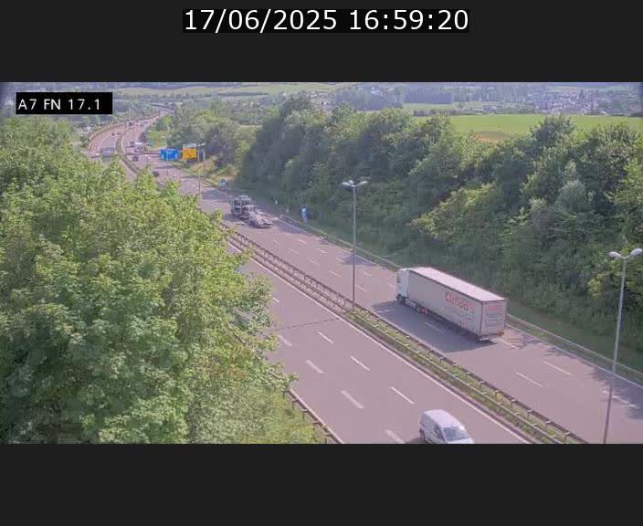 <h2>Caméra trafic Luxembourg - A7, Merscherbierg direction Mersch</h2>