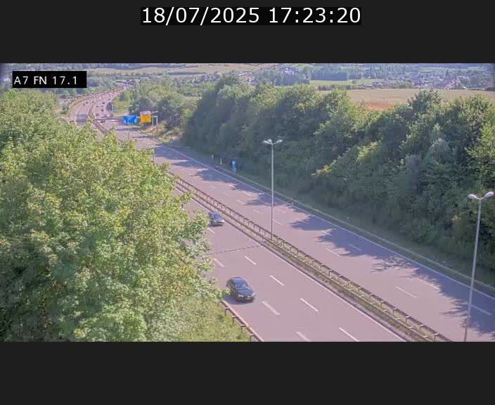 <h2>Caméra trafic Luxembourg - A7, Merscherbierg direction Mersch</h2>