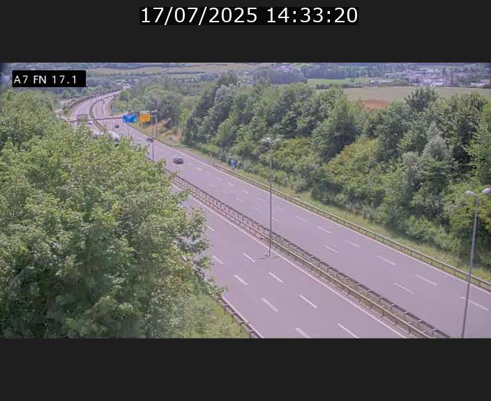 <h2>Caméra trafic Luxembourg - A7, Merscherbierg direction Mersch</h2>